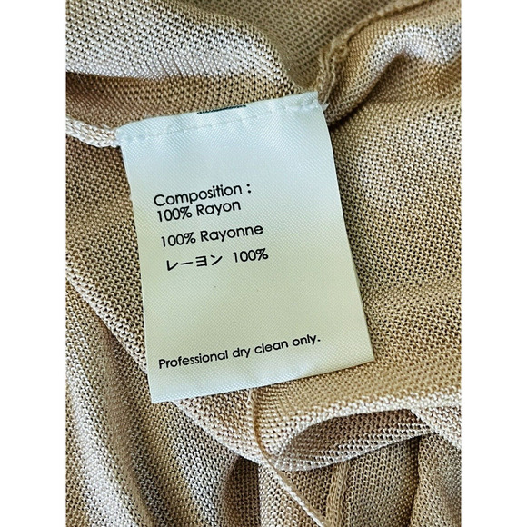 3.1 Phillip Lim Size XS Gold Fringe Lined Party Tunic Top - Picture 9 of 11